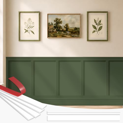 Board and Batten Wall Molding Kit 79x...