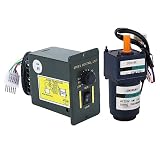 [ALTA POTENZA E CONTROLLO DELLA VELOCITÀ VARIABILE] Questo versatile motoriduttore monofase da 6 W offre prestazioni robuste con velocità regolabili che vanno da 10 a 1400 giri al minuto.Progettato per l'efficienza, raggiunge 1250 giri al minuto a 50 Hz e 1400 giri al minuto a 60 Hz.Il regolatore di velocità incluso fornisce un controllo preciso, supportando la rotazione e indietro per soddisfare le diverse esigenze operative in varie applicazioni automatizzate.