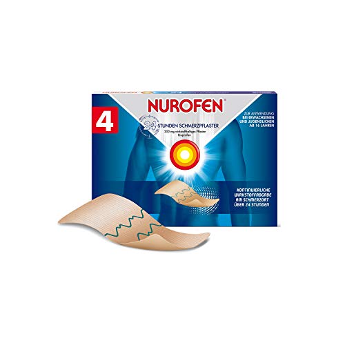 Nurofen 24-godzinny plaster na ból 200 mg, 4 szt