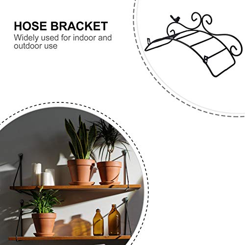 Suporte decorativo para mangueira de jardim da Cabilock, suporte de parede para mangueira de água e