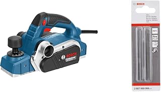 Professional Wired Planer GHO 26-82 D (710W, 2.8 kg, Vacuum Speed: 18,000rpm, Chip Ø: 2.6 mm, Box) & 2607000096 Straight planer iron carbide 35°