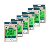 Fresh Cab Botanical Rodent Repellent - Environmentally Friendly, Keeps Mice Out, 24 Scent Pouches (6 Packs of 4)