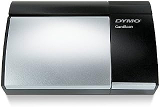 DYMO 1760685 CardScan Personal Card Scanner,Black/Silver