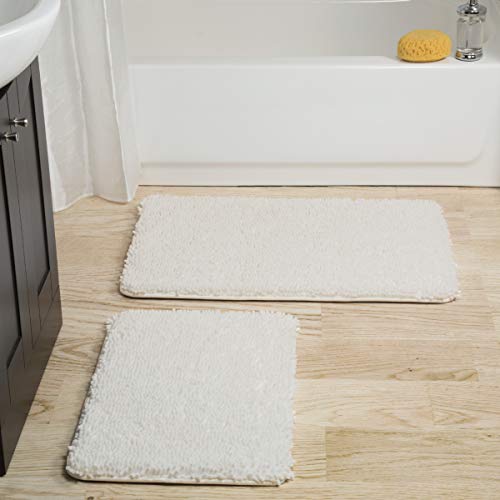 Lavish Home 2-Piece Memory Foam Bath Mat