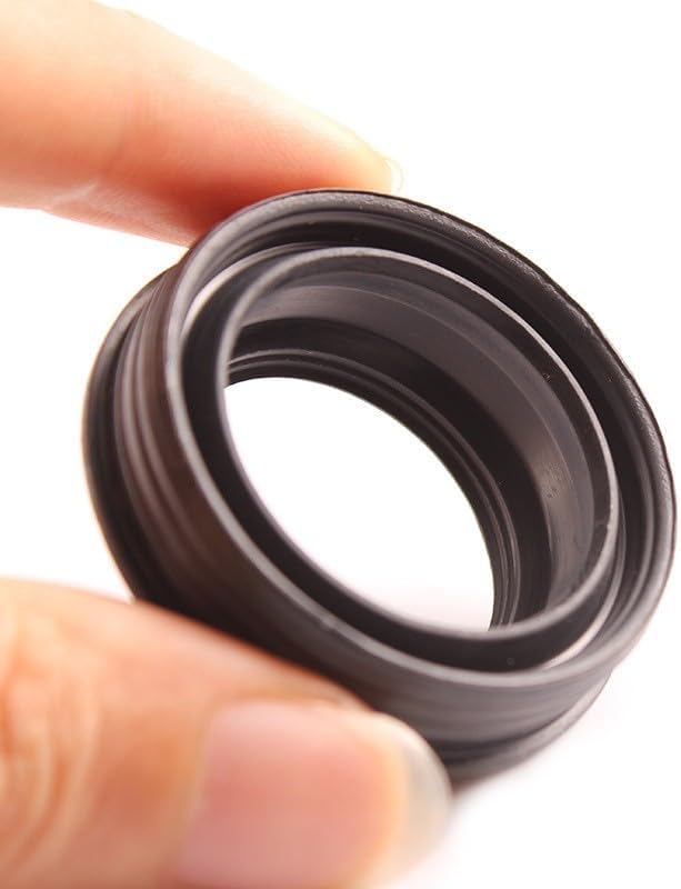Front Fork Dust Seal Oil for Bikes Compatible with For Fox For Rockshox Xfusion Suspension Systems Made of Plastic Resin (32MM-41.1MM)