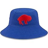 New Era Men's Royal Buffalo Bills Logo Bucket Hat