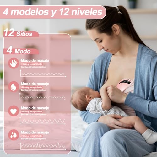 Lactancia, Baby Product extractor leche electrico evenflo Marca WELIKERA (3)