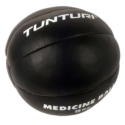 Tunturi 14TUSBO101, Medicine Ball in Pelle