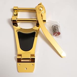 1. Classic B700 style tremolo performance:Upgrade your guitar with this B700 style tremolo vibrato tailpiece, designed for smooth pitch control and expressive vibrato effects. It works perfectly on archtop and semi-hollow guitars, including ES-335 an...