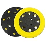 LEFITPA Replacement 2610917408 5 Inch Hook & Loop Sander Pad for 3107DVS 3283DVS B7255 B7250 3725DEVS 1295DVS 1295DH 3725DVS 1295DP 1893D for Superior Pads for Abrasives RSP45