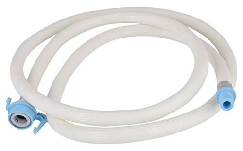 Image of Pardzworld 2-Meter Universal Water Inlet Extension Pipe for All Brand Top Loading Washing Machines | Heavy-Duty Leak-Proof Inlet Hose | White & Blue