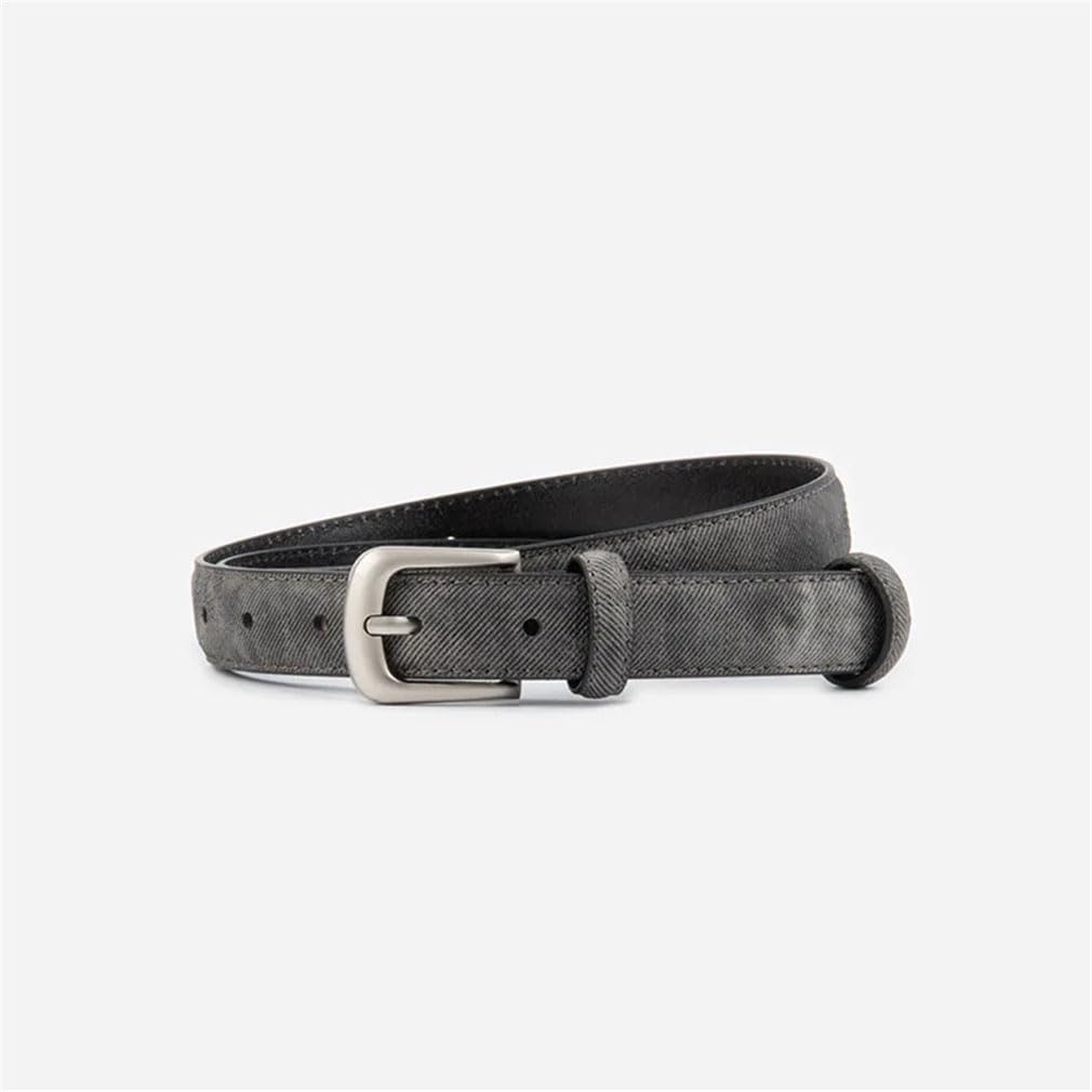 Women's Cowhide Leather Belt With Jeans Casual Pants Women's All-Match Belt