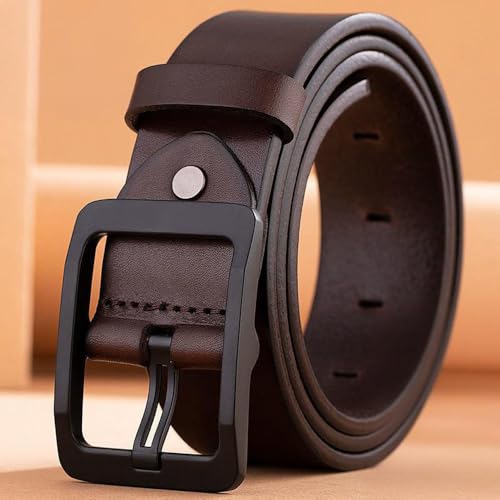 Men's Belt, Applicable to Men Dress Pant Shirt Oxfords, Cuttable, A Gift Suitable for Giving to Men