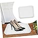 OHPHCALL Shoe Tray for Entryway Indoor Outdoor Boot Rack Organizer Material Drip Catching Edge Sturdy Shoes Container