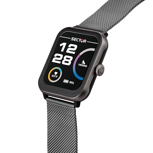 Sector No Limits Smartwatch Uomo, Digitale, 37 Mm, Collezione S-08, Opaco, Idee Regalo - 5