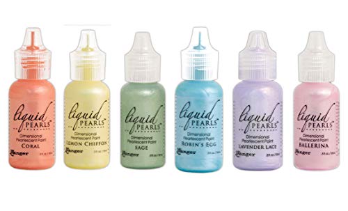 Ranger Liquid Pearls Lullaby Set Review: Add a Pearlescent Touch to Your Crafts