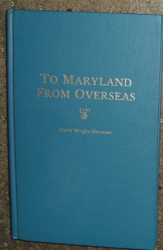 To Maryland From Overseas B006C6SQ7U Book Cover