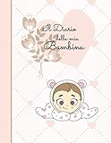 il diario della mia bambina: misure 8,5x11 (21,59x27,94 cm) |copertina lucida.