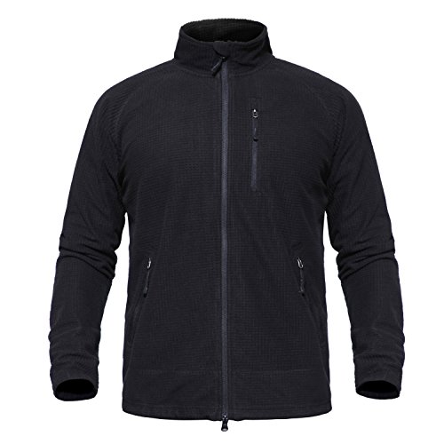 Shanghai Story Mens Softshell Tactical Jacket Outdoor Military Fleece Coat