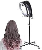 Xyfw Climazona, Vaporizador De Pelo De Salón, Profesional Salon SPA Hair Steamer Tool Secador De Pelo Profesional De Pie Difusor De Casco Cuidado del Cabello