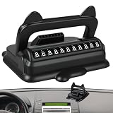 Générique Parkplatz für Auto, Armaturenbrett-Ornament für Fahrzeug, temporäre Telefonnummernkarte mit Telefonhalterung, für den Innenraum von Fahrzeugen, SUV, LKW