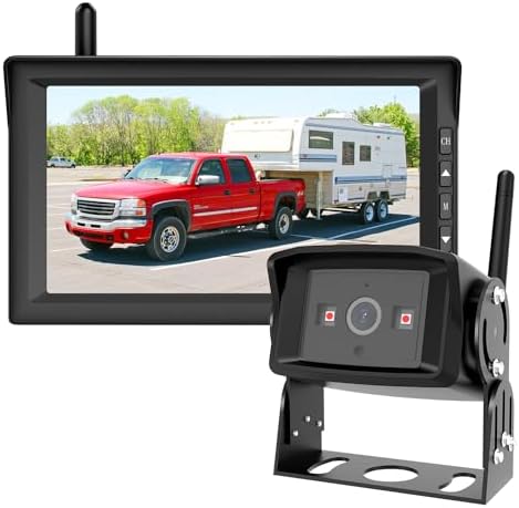 Kabellose Rückfahrkamera Set - 5" Display & 1080P HD Für LKW & SUV