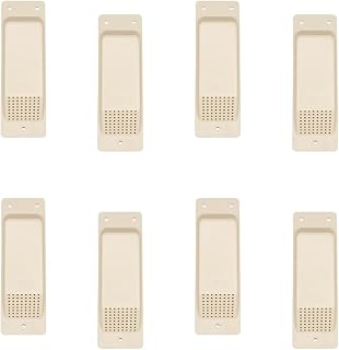 Mytee Products Shipping Container Air Vent 8 Pack - Cross Flow Ventilation for Shipping Container - ABS Plastic Air Vent with Rubber Seal & Water Protection - Shipping Containers Accessories (Tan)