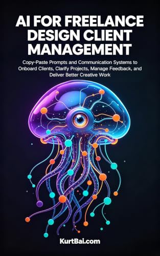 AI FOR FREELANCE DESIGN CLIENT MANAGEMENT: Copy-Paste Prompts and Communication Systems to Onboard Clients, Clarify Projects, Manage Feedback, and Deliver ... Work (AI for Freelance Designers Book 2)