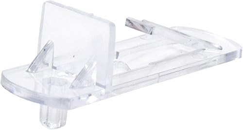 Miniatura 4 de Bitray Pinzas de bloqueo para estante, clips de soporte autobloqueantes para orificios de 1364 pulgadas de diámetro y estante de 1932 pulgadas, 50