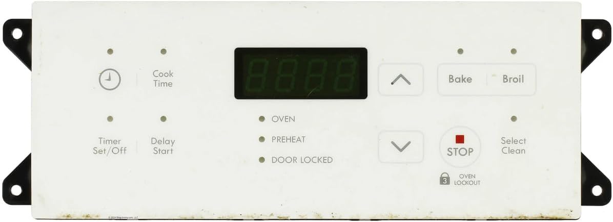 Replacement for Kenmore Oven 316557118 Electronic Clock Timer ES305, White Overlay #Used # Tested