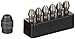 Proxxon 28940 Set of MICROMOT Steel Collets, 6-Piece,Black, Silver