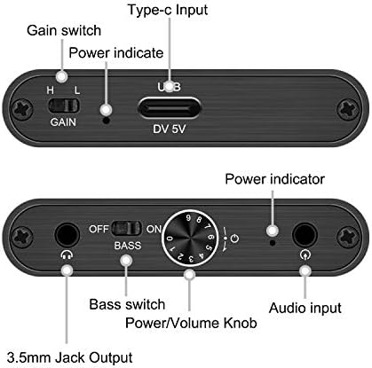 Headphone Amplifier with Bass Boost 