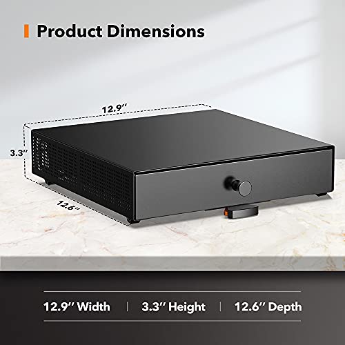 Sicheer K Cup Organization Storage Drawer Maker K Cup Holder Sliding Tray Pull Out Coffee Pod Organizer Rolling Stand Countertop Rack Dolce Gusto Capsules Compatible With Keurig Accessories #TOP1