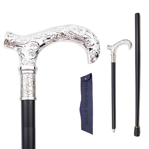 Imagen de Bastón de Caminar Metálico Platado Plata