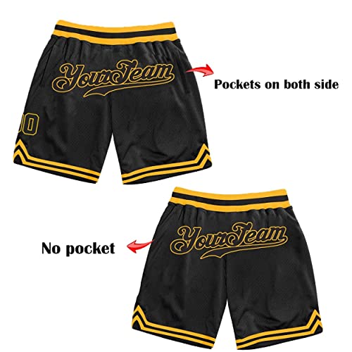 Noby Custom Basketball Shorts Stitched Name Number Sports Shorts Personalized Basketball Shorts For Women Men (30) #TOP4