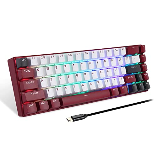 MOTOSPEED Wireless Mechanical Keyboard BK67 (Red)