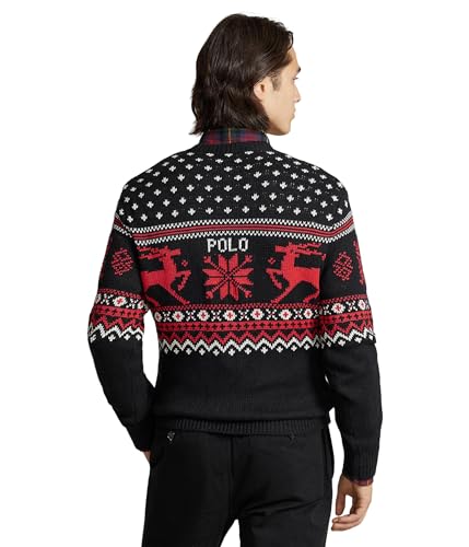 POLO RALPH LAUREN Men's Reindeer Cotton Cashmere Sweater2