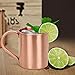 Zap Impex Pure Copper Moscow Mule Mug, No Coating, Pure Copper, Ideal for All Chilled Drink Glaring to Entertain & Bar or Home, Large Bar Gift Set of 6