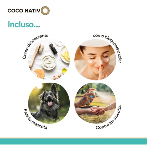 Miniatura 6 de Aceite De Coco Coco Nativo Orgánico Virgen Extra Ecologico 1x1000 Ml