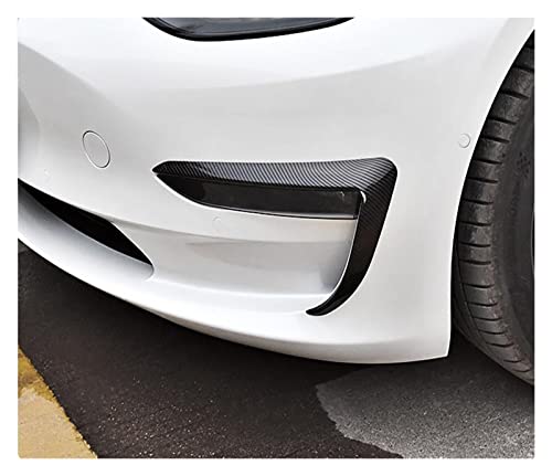 Paupière de phare avant Tesla Model 3 cache-phare antibrouillard en carbone 2017-2022 - 5