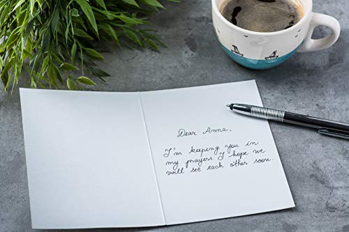 Diversebee 18 Kraft Inspirational Christian Greeting Cards With Envelopes (6 Unique Designs), Bulk Motivational Bible Verse Quotes, Encouragement Religious Scripture Note Cards Assortment - 4X6 Inches #TOP3