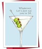 Bestmelo Funny Birthday Card, Age Joke Birthday Gift, Getting Older Birthday Gift for Men and Women, Printed Inside, with Red Envelope and Gold Seal Sticker