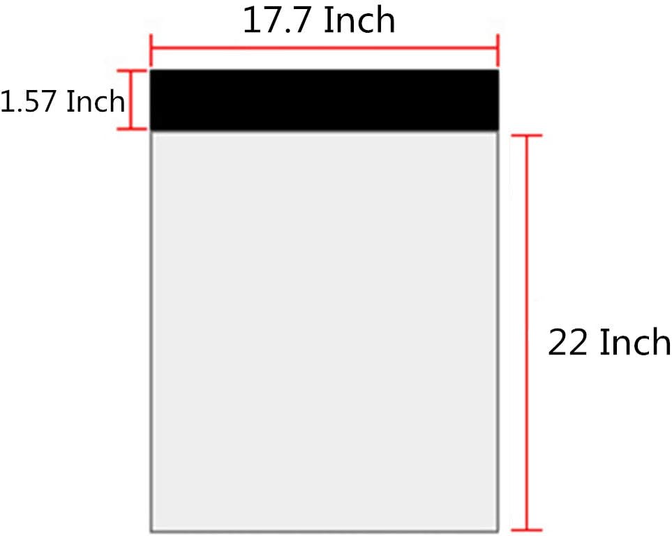 17.7 X 22 Inches Poly Mailers，Large Self-Sealing Shipping Envelopes Plastic Mailing Bags 10 Pcs