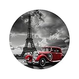 Décoration polyvalente/cadeau mignon : utilisation comme dessous de plat, dessous de verre, tapis de café ou base de centre de table. Le set de table rond à motifs élégants est un cadeau idéal pour une pendaison de crémaillère ou des vacances, ajoutant facilement de la personnalité à la cuisine ou cafés/restaurants à thème