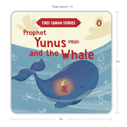 Image of First Quran Stories: Prophet Yunus (PBUH) and the Whale: An Illustrated Story Book for Kids About Prophet | Inspirational Islamic Story | Teaches About Faith, Prayer & Mercy I Ages 5+ [Select Learning]