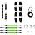 D) 1x Double Wall Plate + 2x Single Wall Plates
