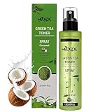 Hebepe Green Tea Matcha Facial Toner Mist, Coconut Water Soothing, 120ml