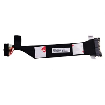 HSSDTECH Battery Cable Wire Connector Replacement for DELL XPS 15 9500 Precision 5550 M5550 P91F FDQ50 DC02003MM00 0D74YX D74YX