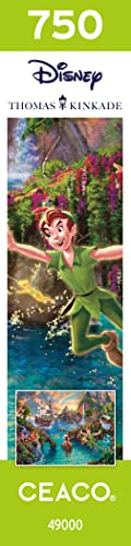 Ceaco - Thomas Kinkade - Disney Dreams Collection - Peter Pan - 750 Piece Jigsaw Puzzle #TOP7