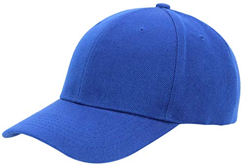 Aztrona Baseball Cap Men Women - Adjustable Plain Sports Fashion Quality Hat, Roy Royal Blue #TOP1